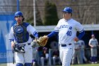 Baseball vs Emerson  Wheaton College Baseball vs Emerson College. - Photo By: KEITH NORDSTROM : Wheaton, Baseball